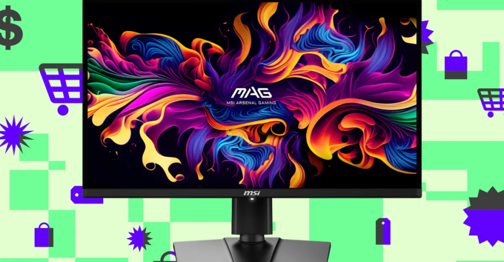 MSI’s QD-OLED gaming monitor is very fast and $130 off