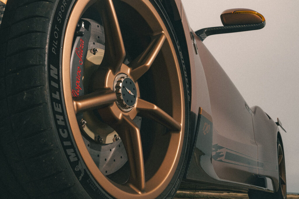 The Exclusive Michelin Tires On The Hispano Suiza Carmen Sagrera