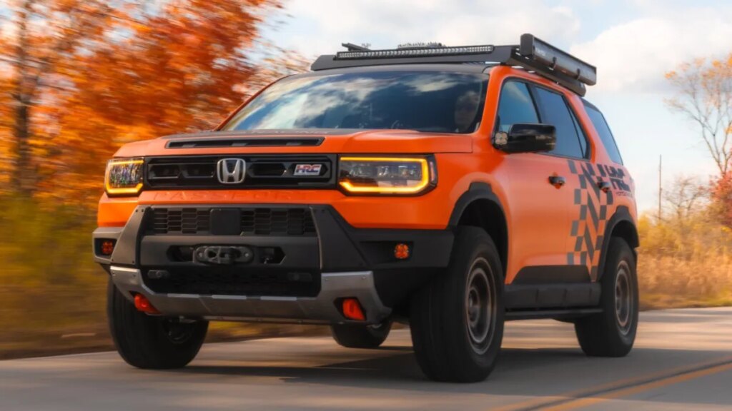 The Honda Passport HRC Concept Winch Bumper Looks So Good