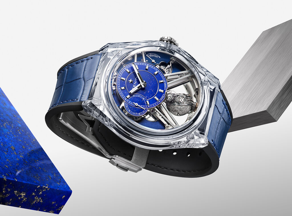 Zenith Debuts Its All-New $207,500 DEFY Zero G Sapphire Collection