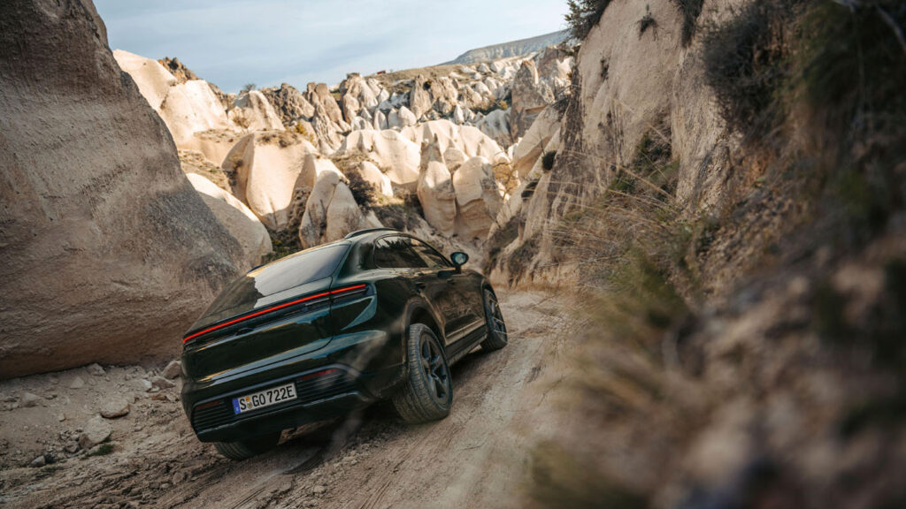 Porsche Brings The Macan Electric 4S To Cappadocia, Turkey Porsche Brings The Macan Electric 4S To Cappadocia, Turkey