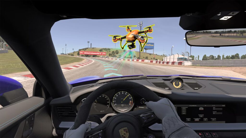 Porsche Patents Drone-Based System To Help Drivers Go Faster On Track Porsche Patents Drone-Based System To Help Drivers Go Faster On Track