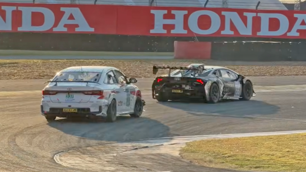 This Honda K20-Swapped Lamborghini Was Built to Race Japanese Compacts This Honda K20-Swapped Lamborghini Was Built to Race Japanese Compacts