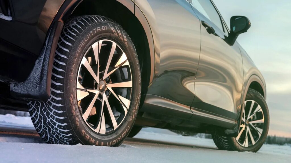 Nokian's New Tire Has Studs That Magically Retract When It's Warm