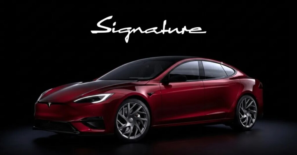 Tesla doing final 'Signature Series' run of Model S and X Plaid — starts at $159,420