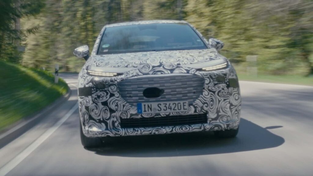 Audi A2 E-Tron Prototype Testing Video