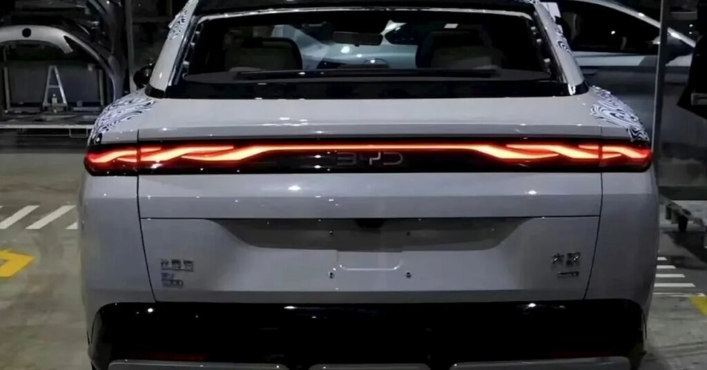 BYD's flagship electric sedan spotted ahead of its debut [Images]