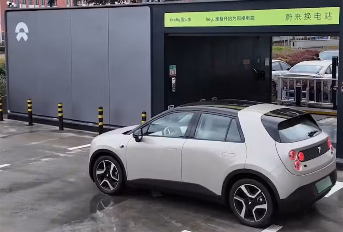 Firefly users to get battery swap access as Nio rolls out new stations in June A screenshot from a video shows Firefly testing the compatibility of Nio