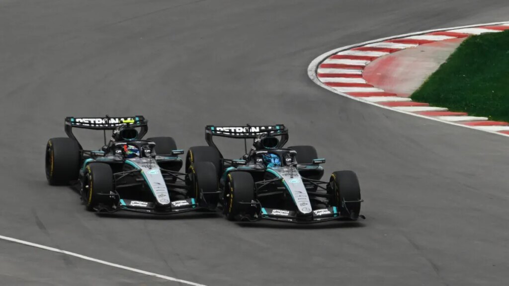 Gloves Come Off at Mercedes During Canada F1 Sprint Gloves Come Off at Mercedes During Canada F1 Sprint