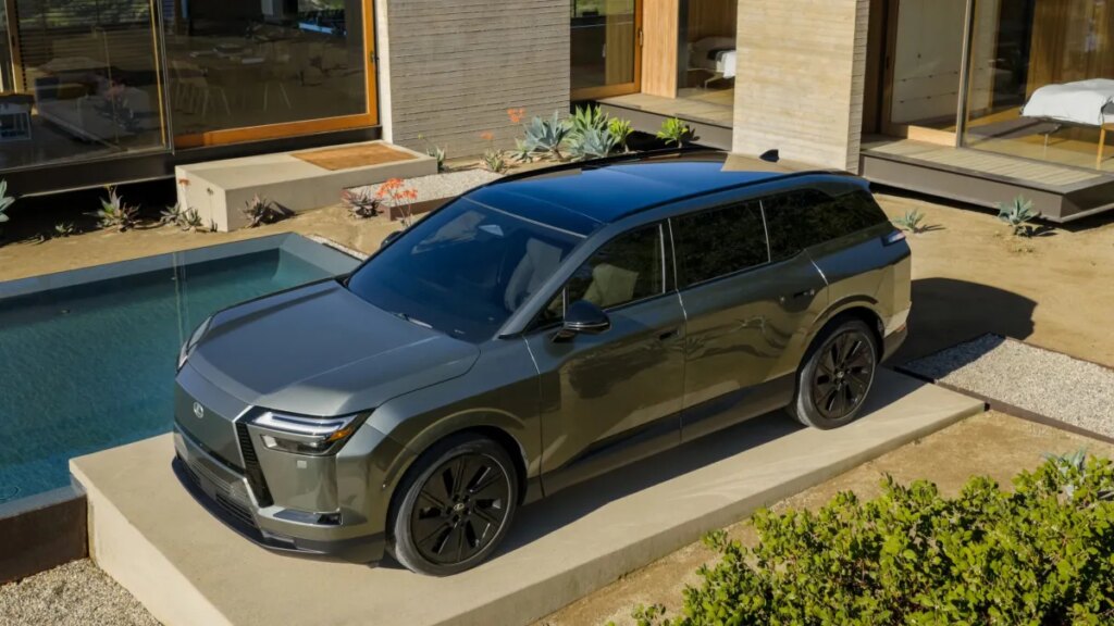 Lexus Just Casually Launched Its First Three-Row Electric SUV