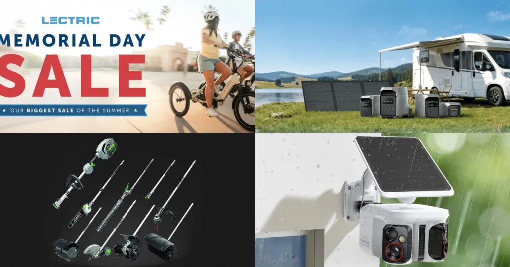 Memorial Day Green Deals hub – EVs, power stations, electric tools, devices, and much more Memorial Day Green Deals hub - EVs, power stations, electric tools, devices, and much more