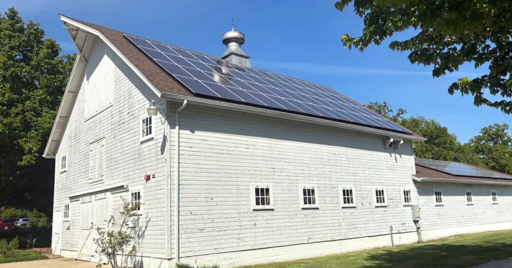 cloud condition pushes solar panels OVER 100%