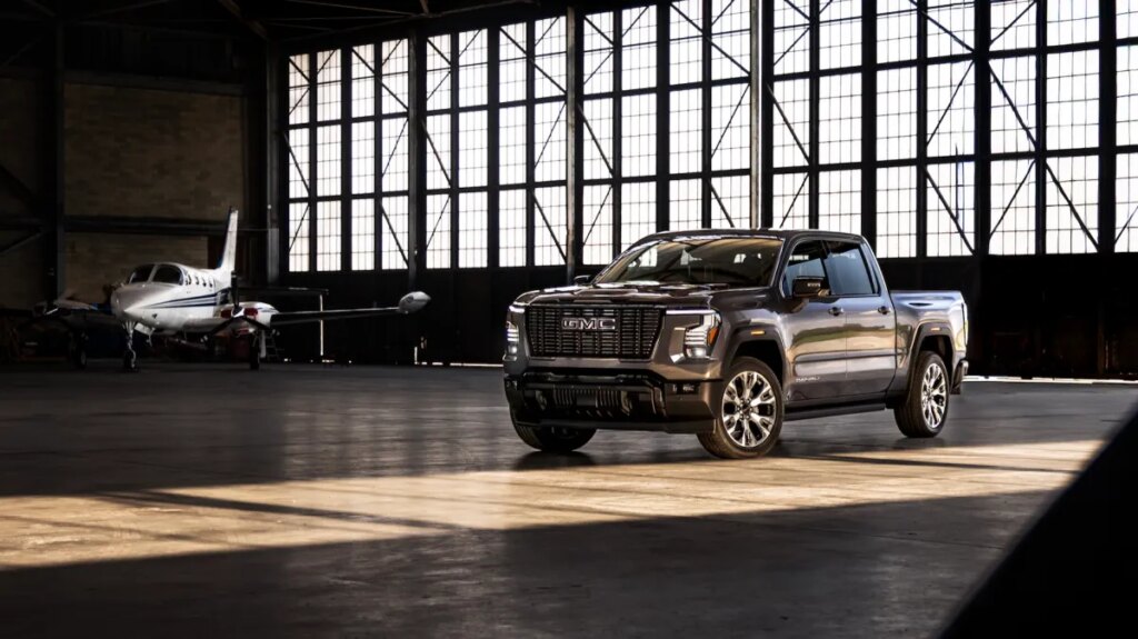 2027 GMC Sierra Gets Even Fancier With Articulating Screen and Headrest Speakers