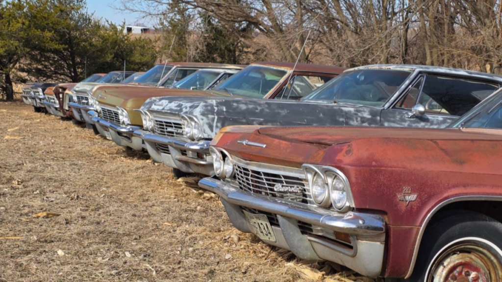 A Massive Hoard of 250 Classic Chevy Impalas Will Be Sold at Auction A Massive Hoard of 250 Classic Chevy Impalas Will Be Sold at Auction