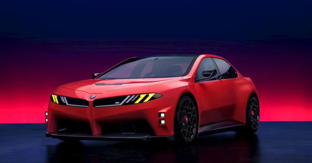 BMW's menacing EV concept reveals the M3 EV design [Images]