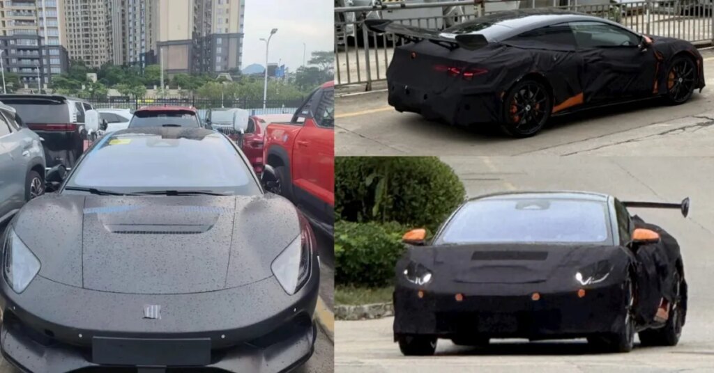 BYD's 1,000+ hp drop-top luxury EV spotted undisguised [Images]