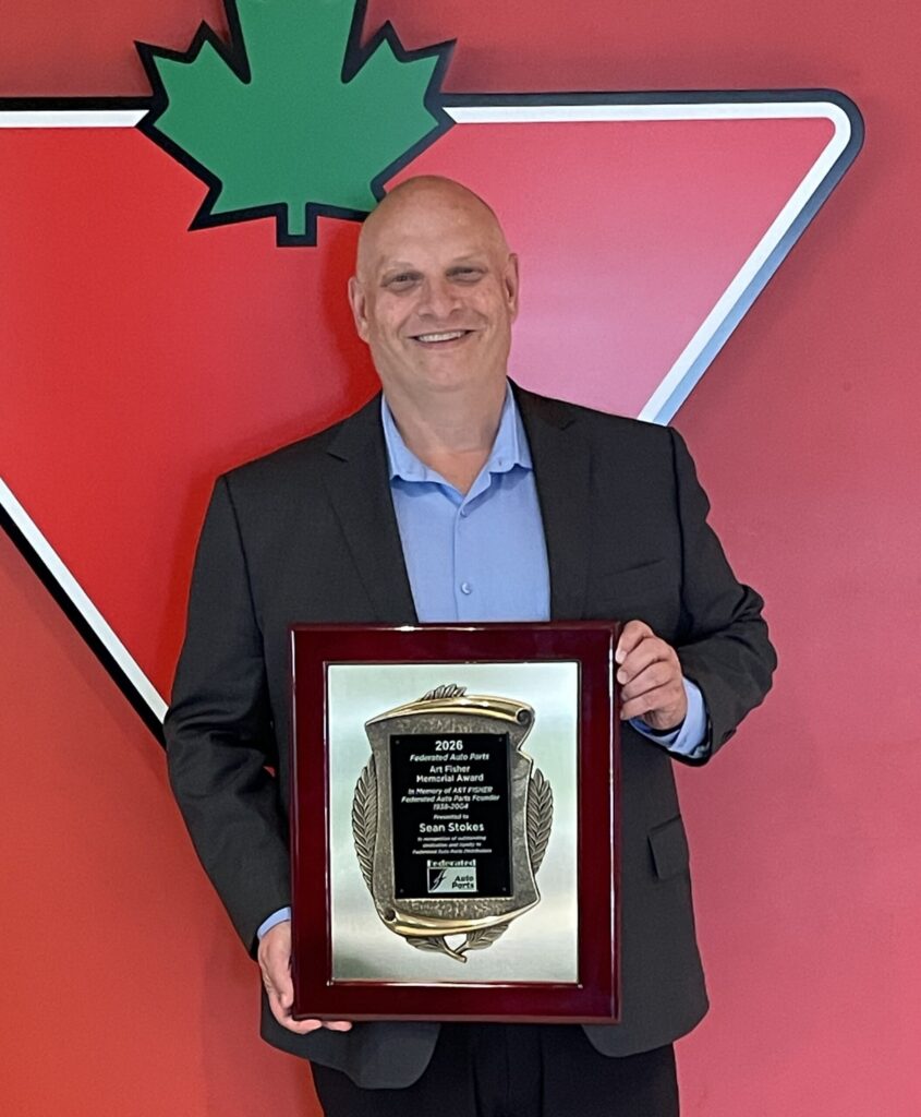 Canadian Tire’s Sean Stokes receives Federated’s highest honour