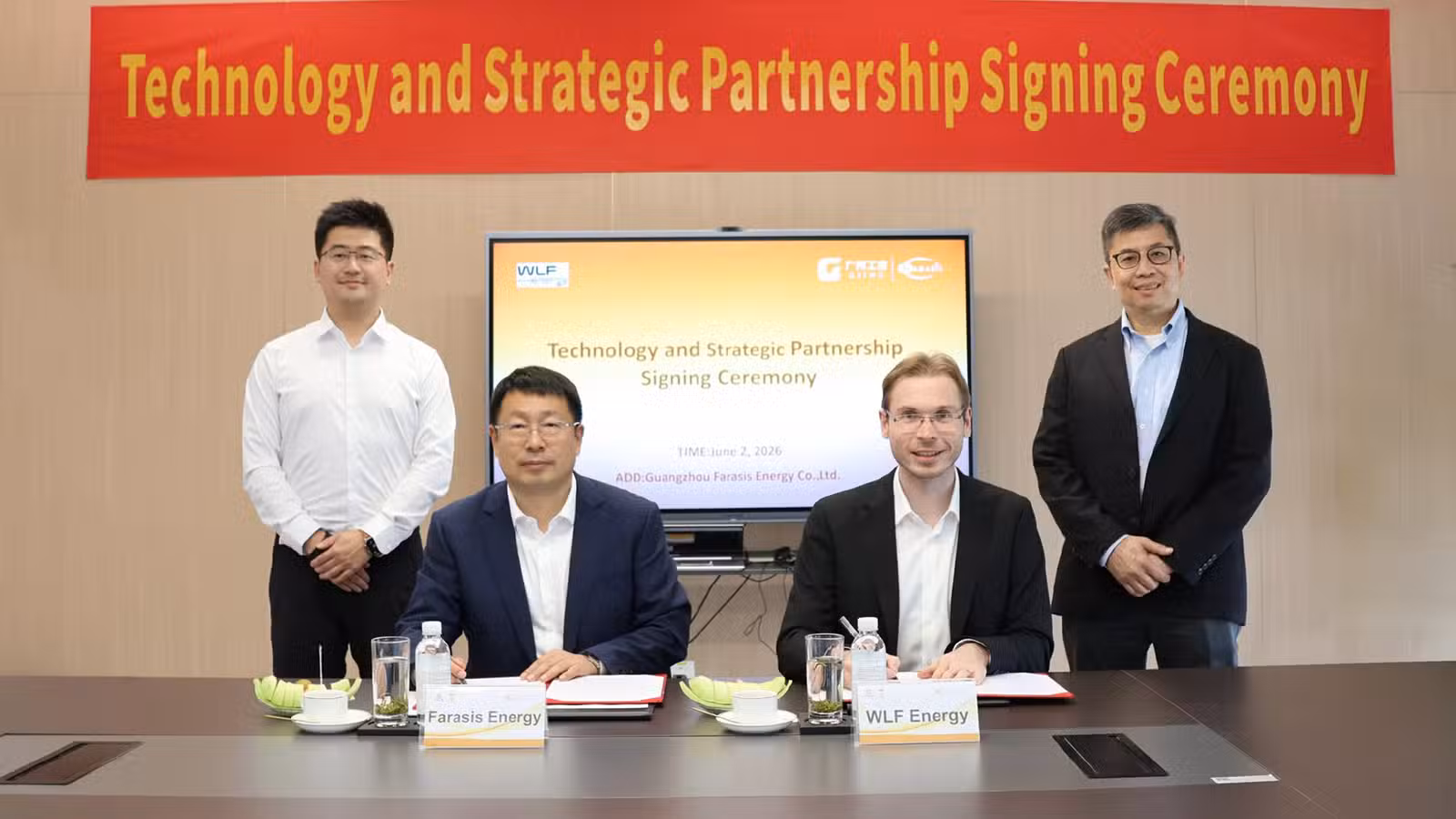 Farasis ties up with Germany’s WLF Energy to expand storage business Chinese battery maker Farasis Energy has signed a strategic cooperation agreement with German energy technology company WLF Energy.