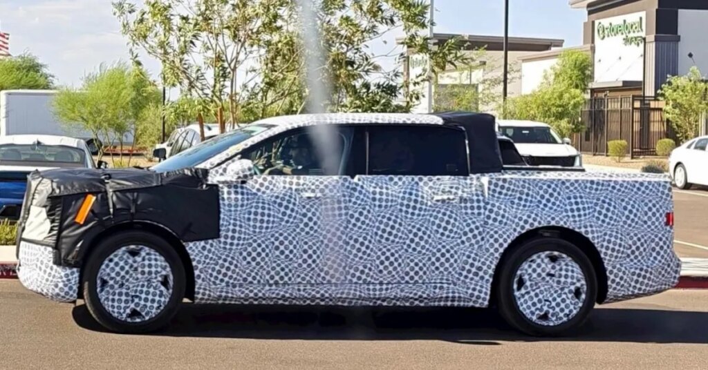 Ford's $30,000 EV pickup caught testing again
