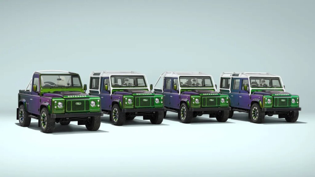 2027 Land Rover (camouflaged) - front