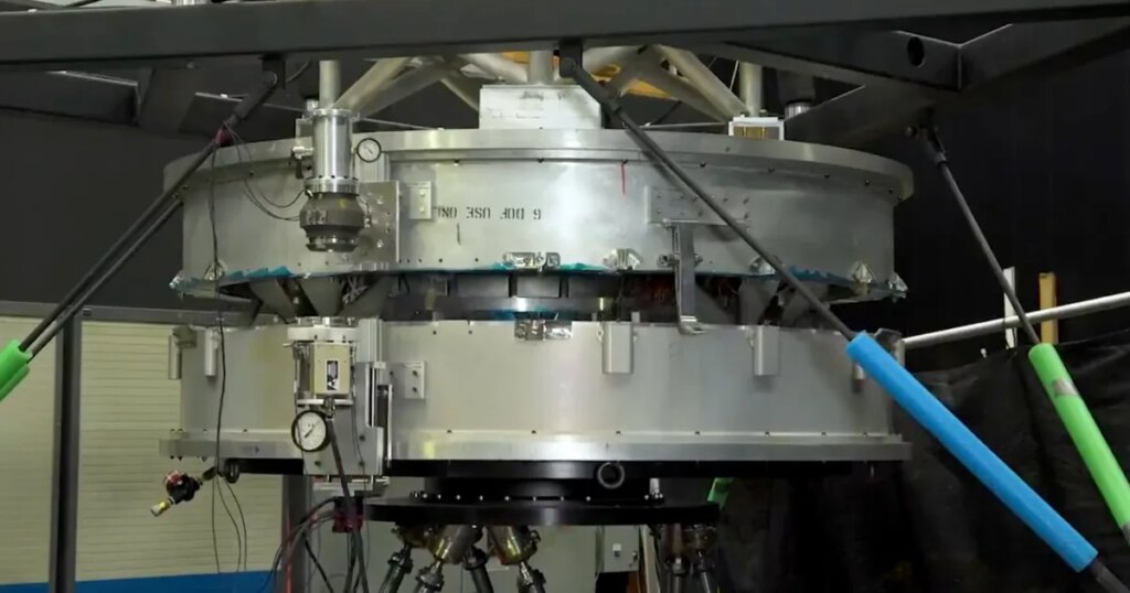 Getting to Mars may require a pit stop in orbit, and NASA just tested the nozzle to make that happen