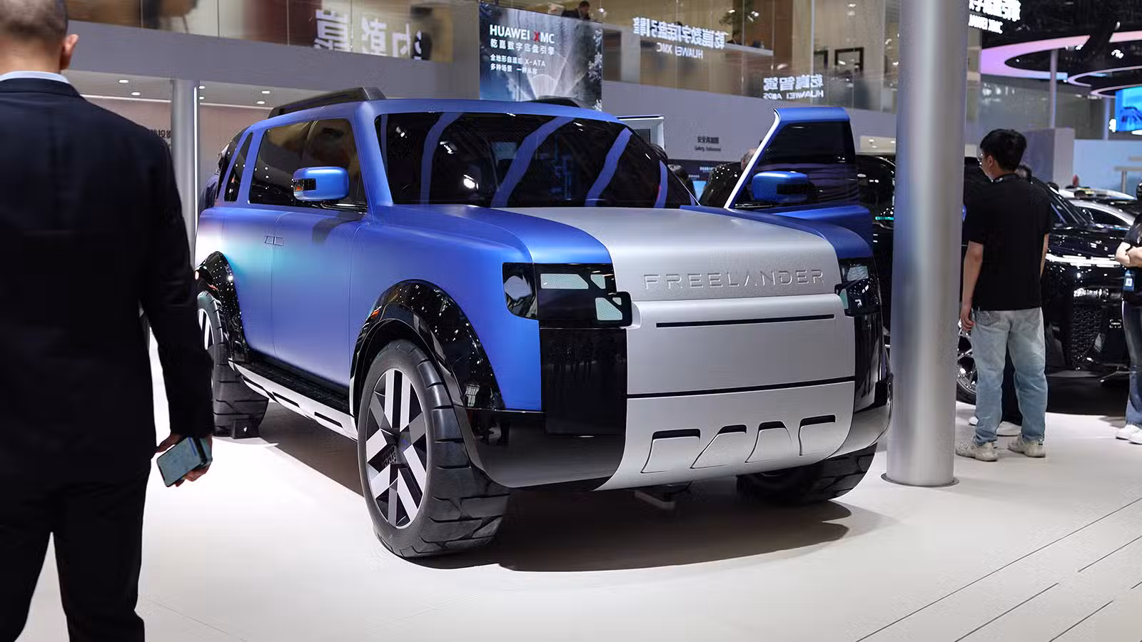 India’s Tata seeks to license Chery’s premium EV platform A Freelander Concept 97 concept car on display at the Beijing Auto Show in April 2026.