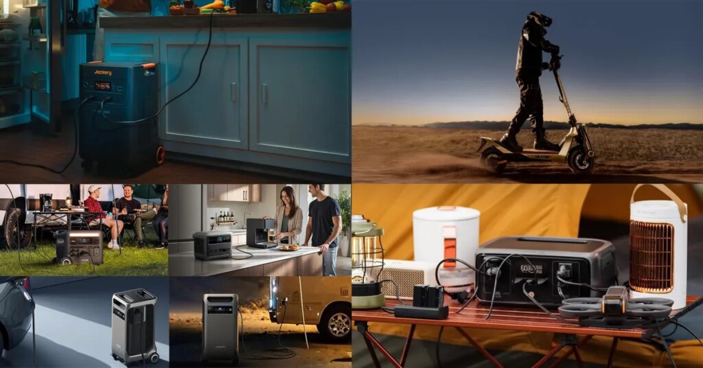 Jackery 5,040Wh power station + 2x 500W solar panels new $3,905 low, Anker SOLIX exclusive flash sale deals from $569, Navee, more