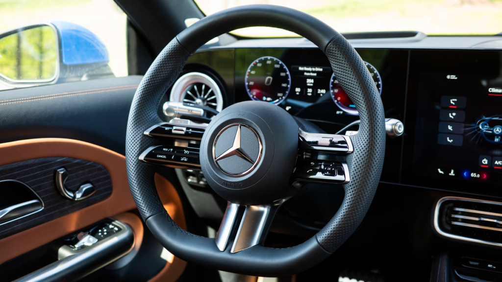 Mercedes Ditched Steering Wheel Music Controls for Voice Commands in New CLA