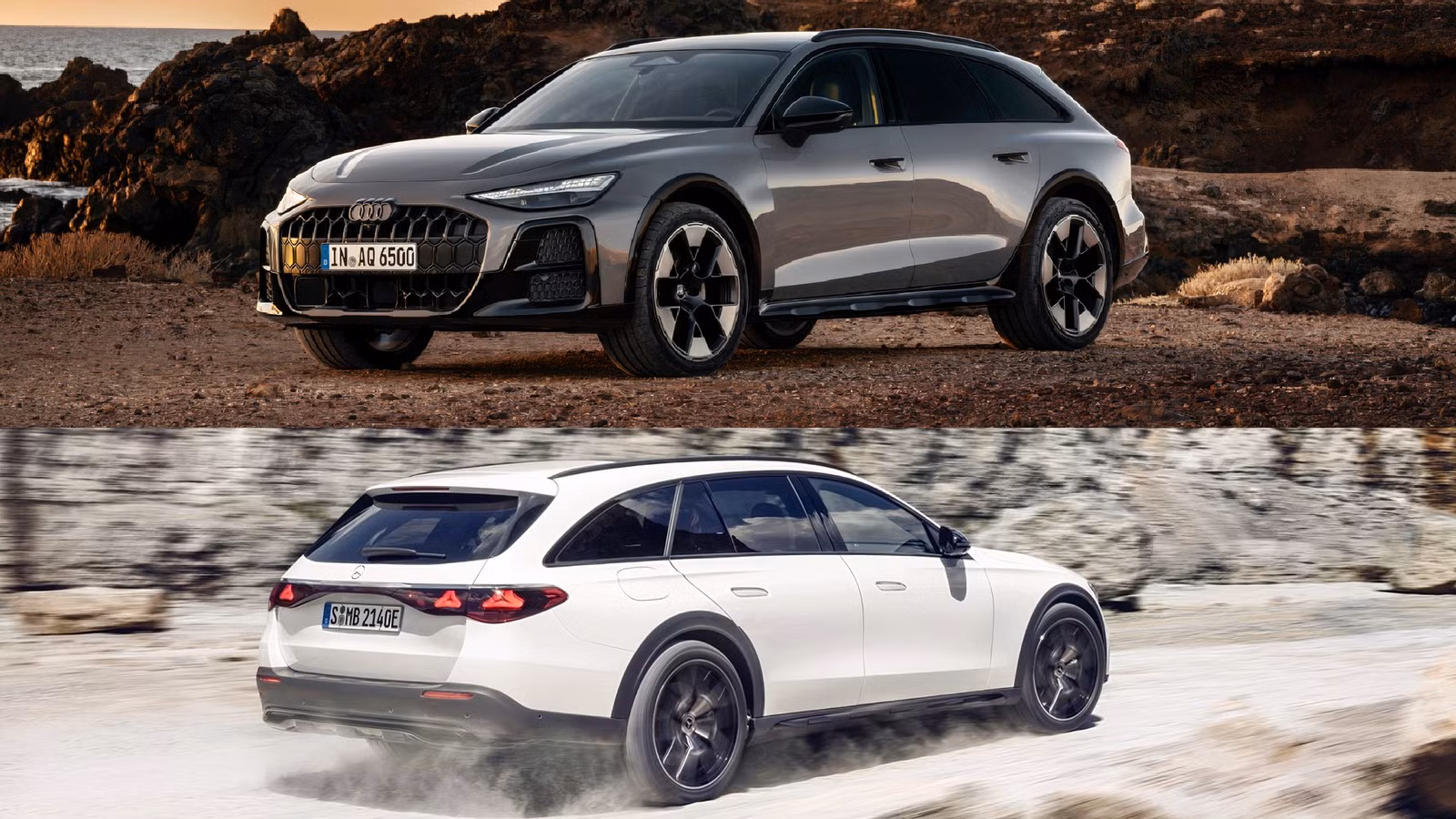 New Audi A6 Allroad Vs. 2026 Mercedes-Benz E-Class All-Terrain New Audi A6 Allroad Vs. 2026 Mercedes-Benz E-Class All-Terrain