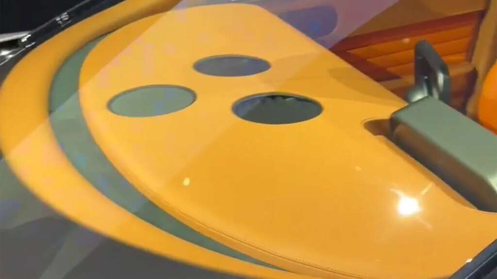 Nobody Noticed the Giant Smiley Face on the Ferrari Luce's Dashboard