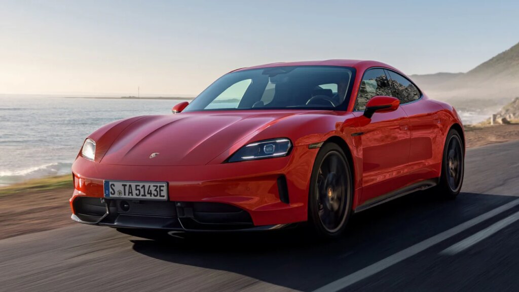Porsche Taycan gets virtual gearbox and wild body kit from Manthey