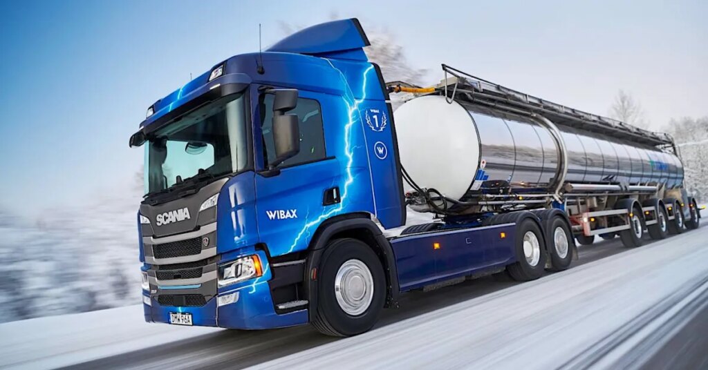 Scania scores 105 unit electric semi truck deal [video]