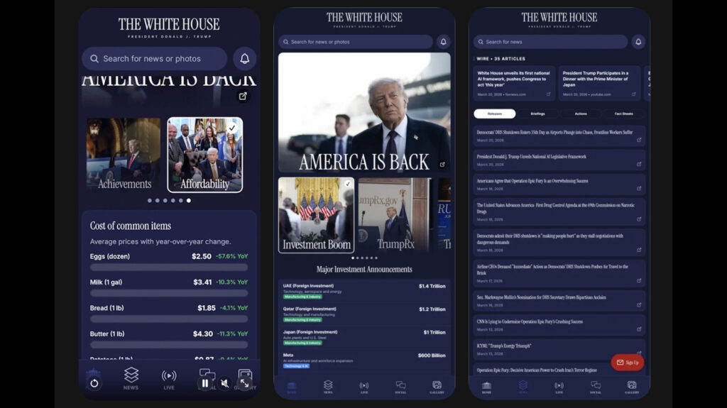 The White House App Will Reportedly Be Auto-Installed On Homeland Security Staff's Devices