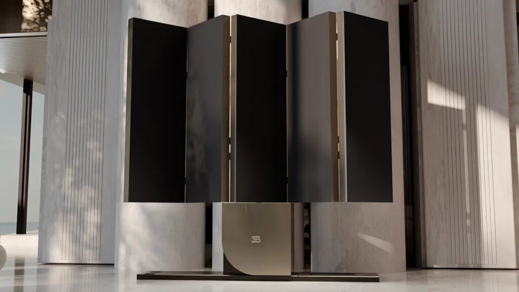 There’s a 137-Inch Bugatti TV Now, and It Folds There's a 137-Inch Bugatti TV Now, and It Folds