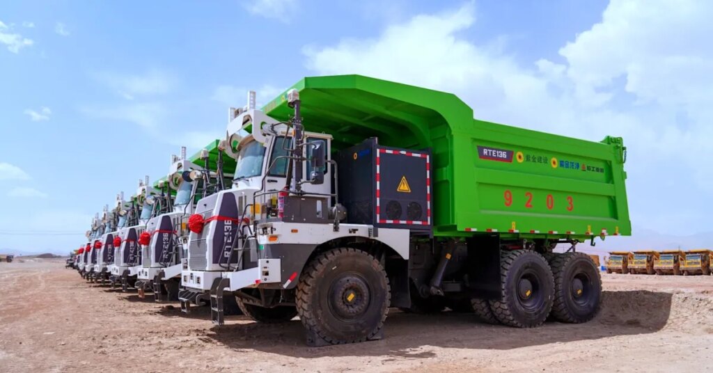 This mine needed a truck no one made, so they made their own This mine needed a truck no one made, so they made their own