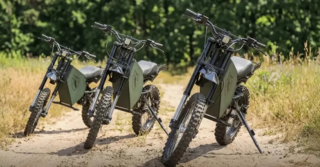 Ukraine officially adopts new electric motorcycle for military use Ukraine officially adopts new electric motorcycle for military use