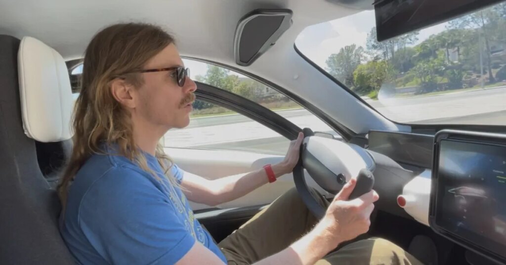 We finally got to drive the Aptera solar electric car We finally got to drive the Aptera solar electric car
