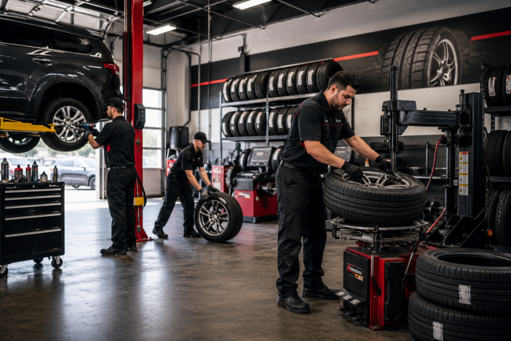 What a Full-Service Tire Shop Does That a Tire-Only Shop Can’t What a Full-Service Tire Shop Does That a Tire-Only Shop Can't