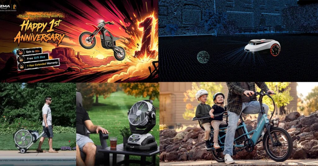 Yozma IN 10 + IN 10 Pro electric dirt bikes with up to $1,043+ exclusive savings, Lectric Father's Day e-bike Sale, Segway Navimow, more