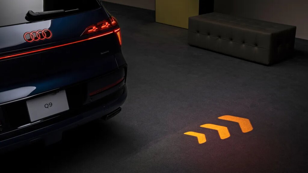 Audi's New Q9 Will Project Your Turn Signals Onto the Road
