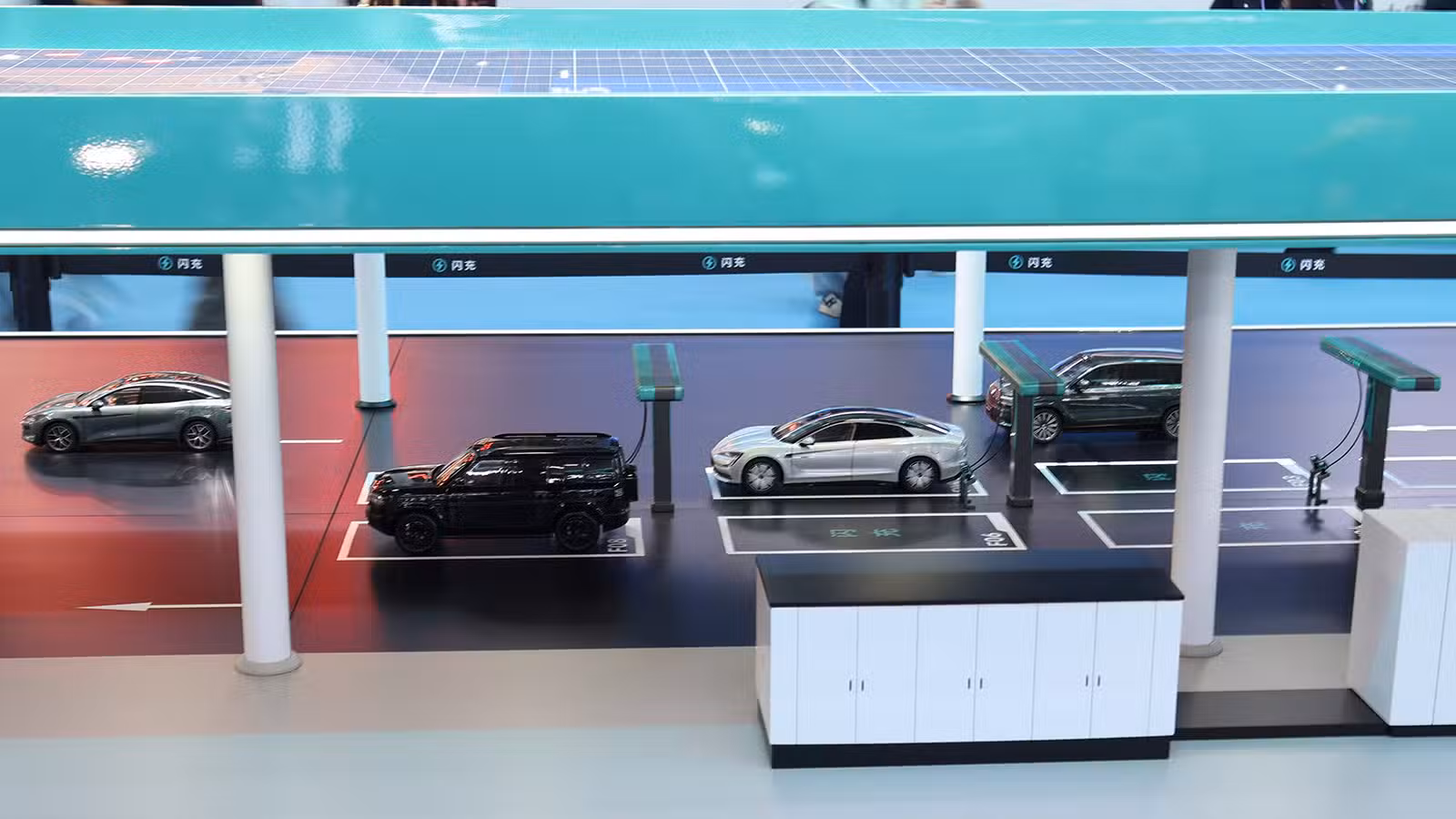 BREAKING: China targets NEVs to make up 30% of car fleet by 2030 A mock-up of BYD
