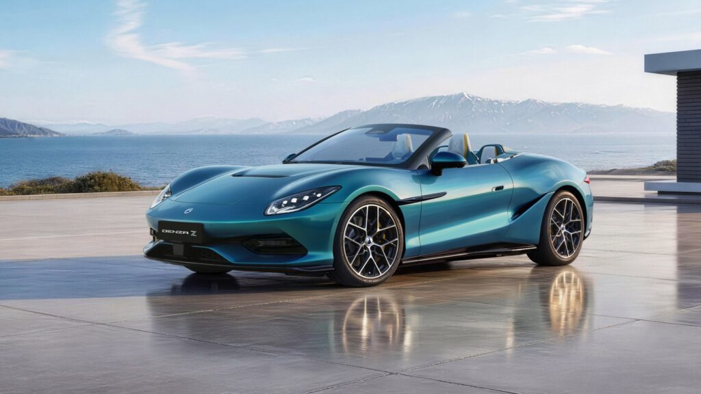 BYD tests high-performance appeal as Denza Z pre-orders pass 1,000 Denza Z electric supercar.