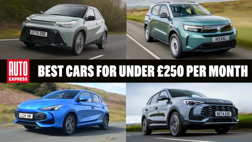 Best new cars for under £250 per month