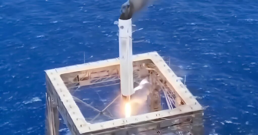 China's answer to SpaceX's reusable rockets literally catches boosters in a net
