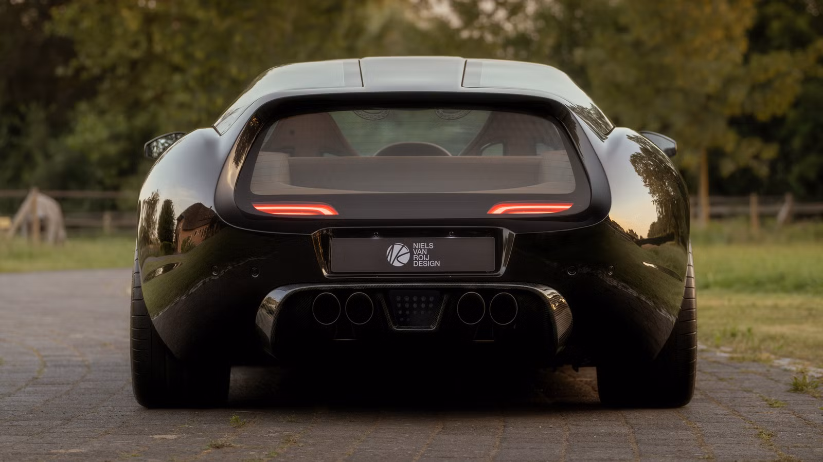 Custom Ferrari Shooting Brake Has Gullwing Doors In The Last Place You’d Expect Custom Ferrari Shooting Brake Has Gullwing Doors In The Last Place You'd Expect
