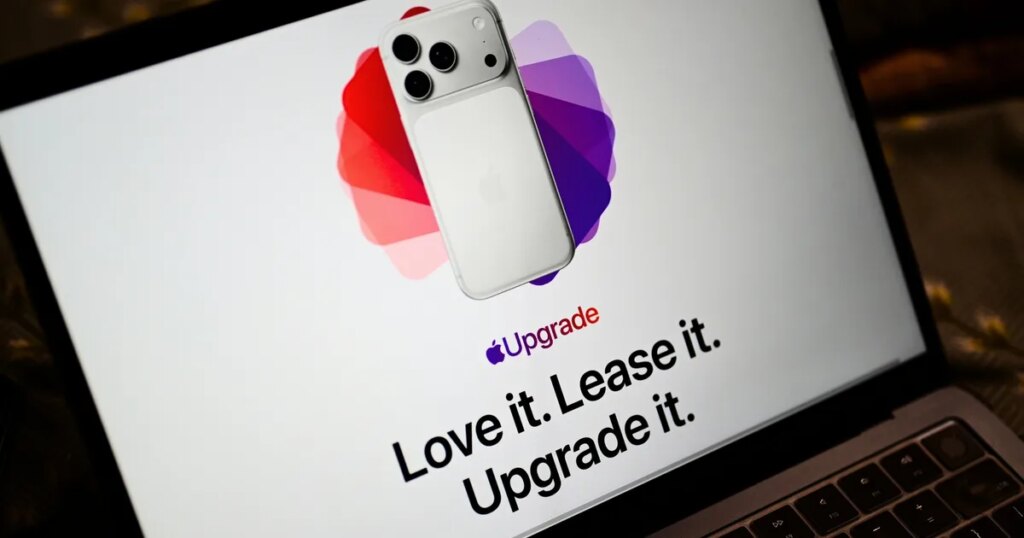 How much does Apple's Upgrade plan cost to lease devices and is it worth it?