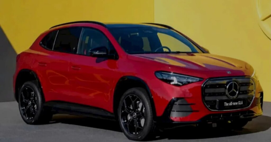 Mercedes' new GLA EV leaks a day ahead of its debut