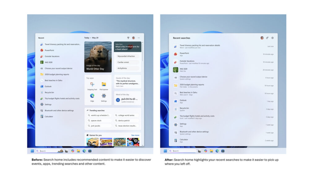 Microsoft Is Making The Windows Search Box More Streamlined And Useful Microsoft Is Making The Windows Search Box More Streamlined And Useful