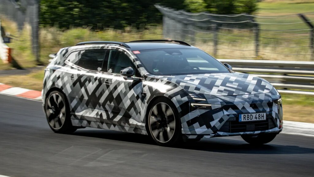 New Polestar 4 SUV teaser and spy shots – pictures New Polestar 4 SUV teaser and spy shots - pictures