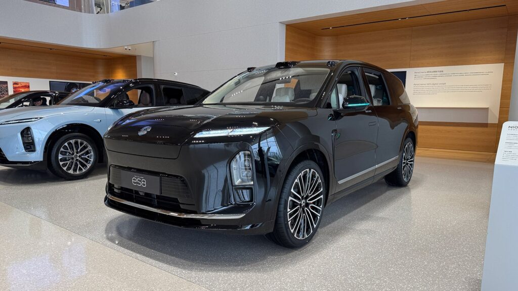 Nio to deliver 130,000th new ES8 this week as 5-seat variant revives momentum An ES8 on display at the Nio F2 factory in January 2026.